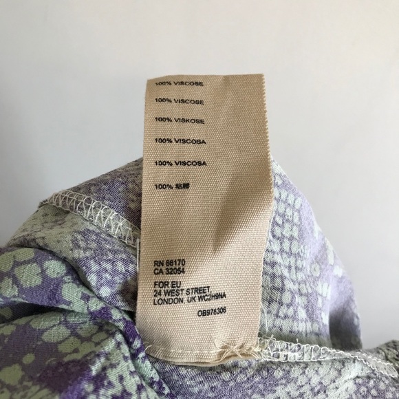 Free People Katie Button Front Midi Skirt Snake - Picture 5 of 7